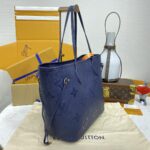 LV Neverfull MM Monogram Empreinte Leather - Image 7