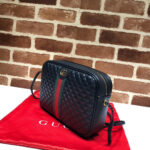 Gucci Black Mini Trapuntata Crossbody Bag Leather - Image 4