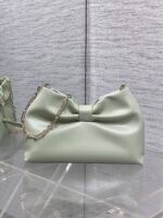Dior Bow Bag Green Lambskin - Image 4
