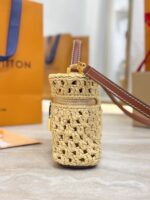 Louis Vuitton Vanity Chain Pouch in raffia - Image 3