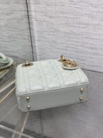 Dior Mini Lady Dior Bag in opaline gray - Image 2