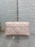 Dior My Dior Mini Bag in Soupir Pink Cannage Lambskin - Image 3