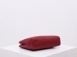 Saint Laurent Tribeca shoulder bag in burgundy leather - Image 5