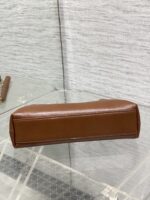 Dior Bow Bag Brown Lambskin - Image 6