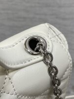 Dior My Dior Mini Bag in White Lambskin - Image 2