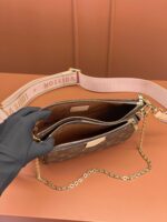 Louis Vuitton LV Multi Pochette Handle Monogram Handbags 24x16x6cm - Image 6