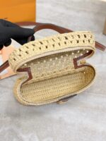 Louis Vuitton Vanity Chain Pouch in raffia - Image 6