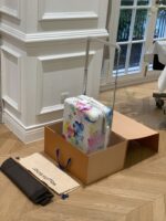 Louis Vuitton Horizon 55 suitcase in the Watercolor Multicolor - Image 5