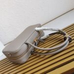 Prada Medium Leather Top-Handle Bag - Image 2