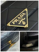 Prada Pattina in Pelle Calfskin Black - Image 5