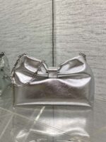 Dior Bow Bag Sliver Lambskin - Image 3