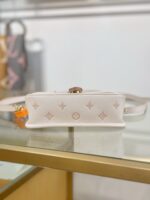Louis Vuitton Nano Diane bag in cream Monogram Empreinte - Image 4