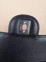 Chanel Classic Flap Medium 25 Black sliver Hardware - Image 3