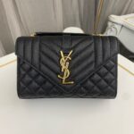 Saint Laurent Envelope Bag Small Black - Image 2