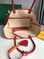 Goyard Saint Louis Red Tote Bag - Image 5