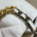 CHANEL 19 Bag Small White - Image 6