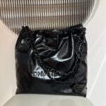 Chanel 22 Bag Black with Black Hardware
