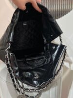 CHANEL 22 Small Black Sliver Hardware - Image 4