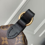 LV KEEPIT BUMBAG 29 IN BROWN DAMIER AZUR COATED MONOGRAM CANVAS - Image 4