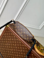 LV KEEPIT BUMBAG 29 IN BROWN DAMIER AZUR COATED MONOGRAM CANVAS - Image 6