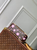 LV BOULOGNE CHERRY BLOSSOM 29 IN SAKURA BROWN MONOGRAM COATED CANVAS - Image 4