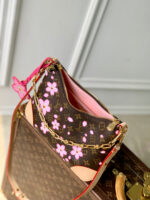 LV BOULOGNE CHERRY BLOSSOM 29 IN SAKURA BROWN MONOGRAM COATED CANVAS - Image 3