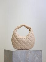 YSL ICARINO 17 IN BEIGE QUILTED GOLD HARDWARE - Image 2