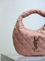 YSL 25S ICARINO 17 IN HORTENSIA QUILTED GOLD HARDWARE - Image 3