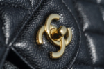 CHFLAP BAG JUMBO 30CM GOLD HARDWARE BLACK CAVIAR - Image 2