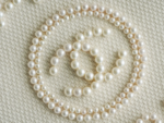 CHANEL TOTE BAG 39 ATTACHED PEARL LOGO IN BEIGE CANVAS GOLD HARDWARE - Image 5