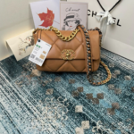 CHANEL MEDIUM 26 FLAP BAG IN PEANUT LAMBSKIN - Image 6