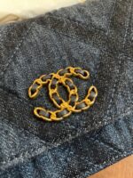 Chanel Denim Blue 19 Wallet On Chain - Image 3