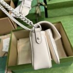 GUCCI White Marmont Matelassé Shoulder Bag - Image 4