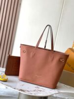 LV NEVERFULL INSIDE OUT MM IN BROWN MONOGRAM CANVAS AND CALFSKIN TRIM - Image 5