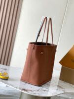 LV NEVERFULL INSIDE OUT MM IN BROWN MONOGRAM CANVAS AND CALFSKIN TRIM - Image 3