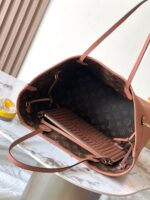 LV NEVERFULL INSIDE OUT MM IN BROWN MONOGRAM CANVAS AND CALFSKIN TRIM - Image 7