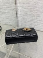 DIOR 25S MICRO LADY D-JOY 19 IN BLACK GOLD HARDWARE - Image 6