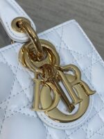 DIOR SMALL LADY D‑JOY BAG 19 IN LIGHT BLUE GOLD HARDWARE - Image 3
