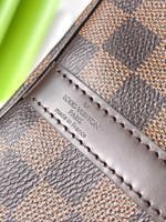 LV SPEEDY BANDOLIÈRE 30 IN DARK BROWN DAMIER EBENE CANVAS GOLD LOCK - Image 3