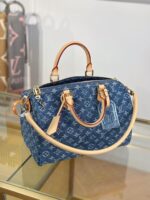 Louis Vuitton Monogram Denim Speedy Soft 30 bag - Image 5