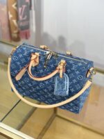 Louis Vuitton Monogram Denim Speedy Soft 30 bag - Image 2