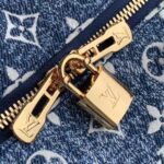 Louis Vuitton Blue Monogram Denim Jacquard Speedy 25 - Image 4