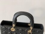 Dior Lady Black Gold Hardware (Large size) - Image 2