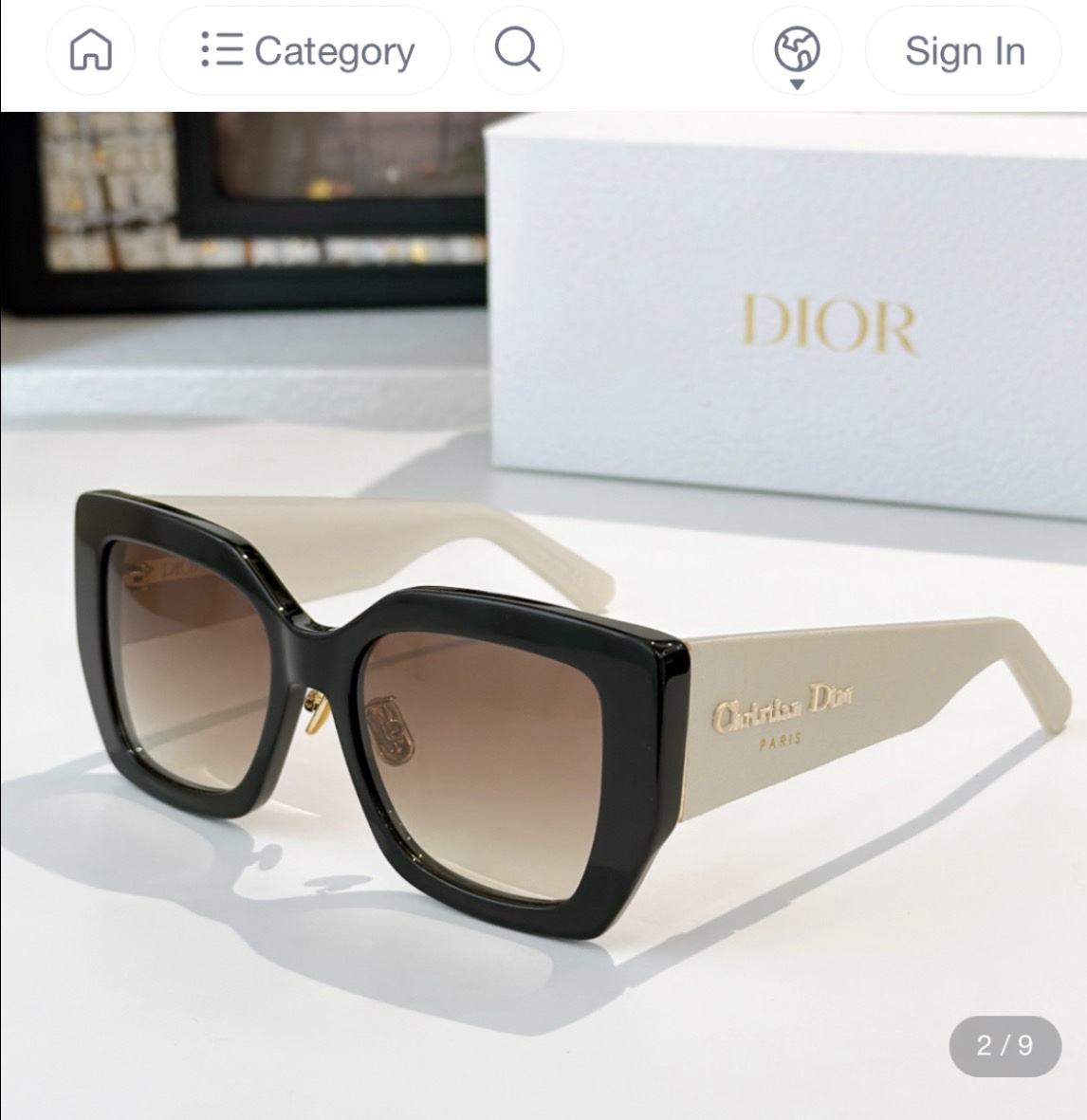 Screenshot Dior Sunglasses - Image 1