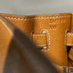 HN 25CM IN GOLD EPSOM SILVER HARDWARE - Image 7