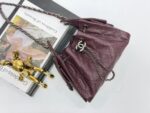 Chanel 25 Mini Burgundy Sliver Hardware - Image 4