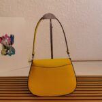 PRADA SPAZZOLATO CLEO SHOULDER BAG IN YELLOW - Image 7