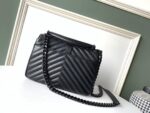 YSL College Medium Quilted Leather Bag - Image 9