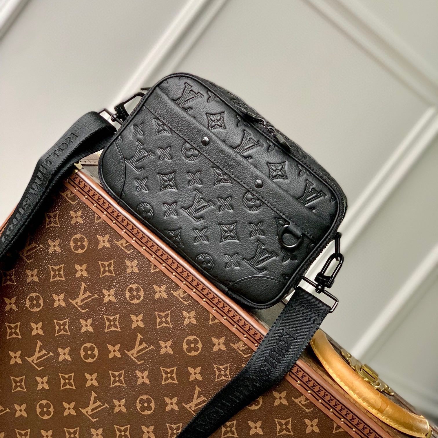 img_508bc504_20240619_i1718777758_7852_4_jpg.jpg LV ALPHA NANO BAG 24 IN BLACK MONOGRAM SHADOW EMBOSSED COWHIDE - Image 1