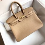 HN Birkin Beige Togo 25 Gold Hardware - Image 3